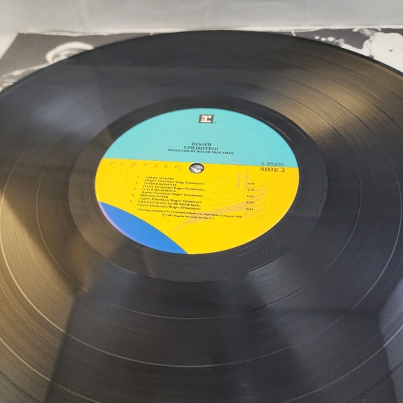 1987 Roger Unlimited Vinyl Record LP Album Reprise Records - Picture 6 of 13